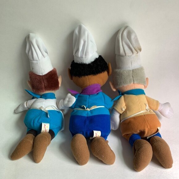 2001 Keebler Elves Plush Animal Fair Dolls Set of 3 - Picture 4 of 6